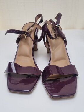 Bata Red Label x Emily in Paris – Purple Block Heel Sandals   Size 7 – New, neve